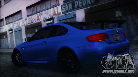 BMW M3 GTS 2011 HQLM para GTA San Andreas