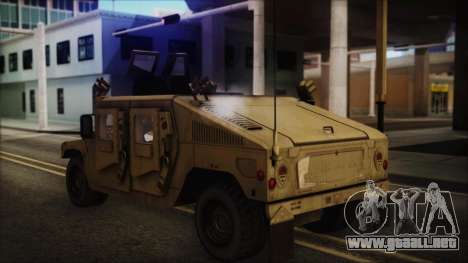 HMMWV Patriot para GTA San Andreas