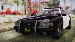 GTA 5 Vapid Stranier II Police Cruiser IVF para GTA San Andreas