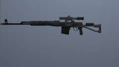 Fusiles De Francotirador Dragunov para GTA San Andreas