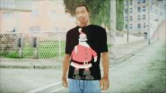 Santa T-Shirt para GTA San Andreas