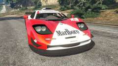 McLaren F1 GTR Longtail [Marlboro] para GTA 5