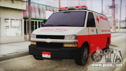 Indonesian PMI Ambulance para GTA San Andreas