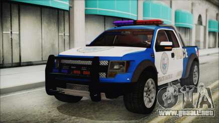 Ford F-150 SVT Raptor 2012 Police Version para GTA San Andreas