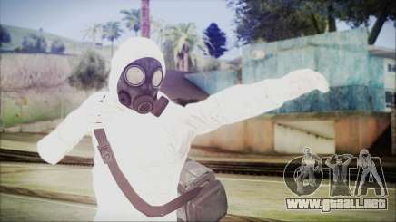 GTA 5 Online The Heist Gasmask Yellow para GTA San Andreas