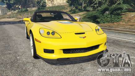 Chevrolet Corvette ZR1 para GTA 5