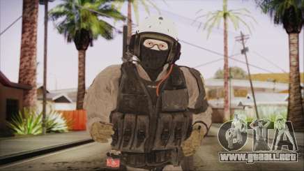 XOF Soldier (Metal Gear Solid V Ground Zeroes) para GTA San Andreas