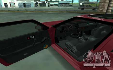 Mitsubishi Starion ECI-R para GTA San Andreas