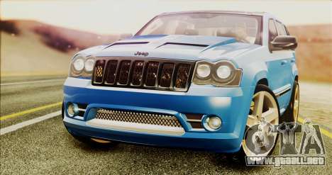 Jeep Grand Cherokee SRT8 Final version para GTA San Andreas