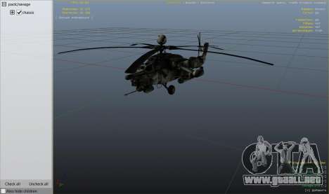 GTA 5 Mi-28 de la Noche del cazador