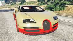 Bugatti Veyron Super Sport para GTA 5