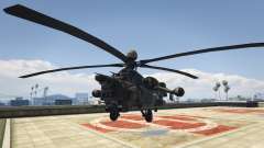 Mi-28 de la Noche del cazador para GTA 5