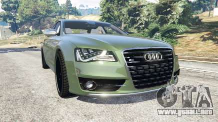 Audi S8 Quattro 2013 v1.2 para GTA 5