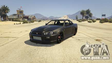 Nissan Skyline GTR R34 para GTA 5