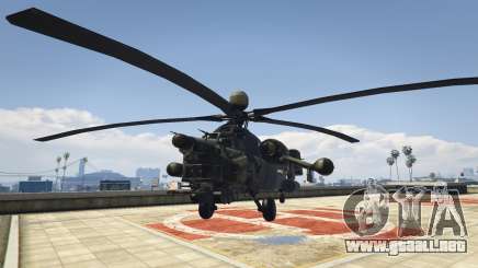 Mi-28 de la Noche del cazador para GTA 5