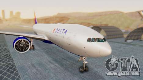 Boeing 777-200LR Delta Air Lines para GTA San Andreas