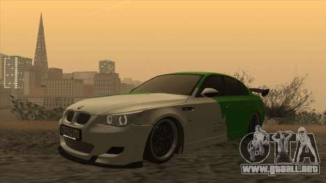 BMW m5 e60 Verdura para GTA San Andreas