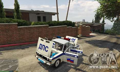VAZ 2106 Policía