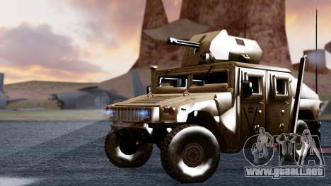 HUMVEE M1114 Desert para GTA San Andreas
