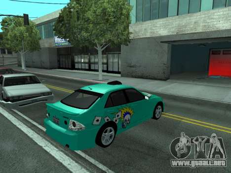 Toyota Altezza Tunable para GTA San Andreas