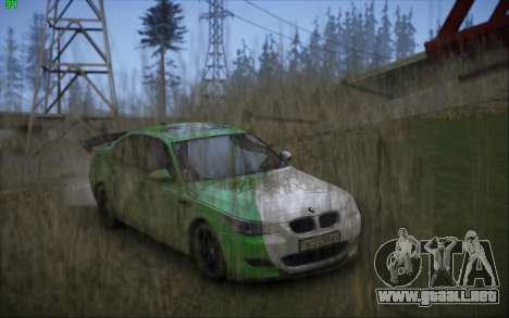 BMW m5 e60 Verdura para GTA San Andreas