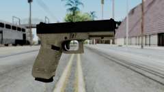Glock 18 Sand Frame para GTA San Andreas
