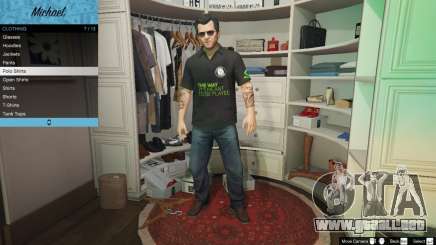 Nvidia camisa de Polo para Michael para GTA 5