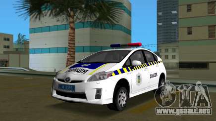 Toyota Prius De La Policía De Ucrania para GTA Vice City