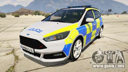 2015 Police Ford Focus ST Estate para GTA 5