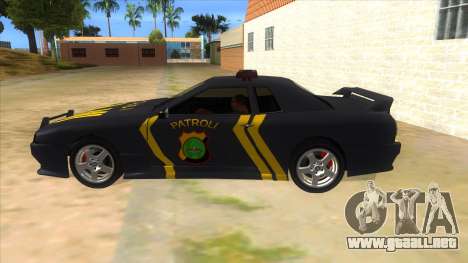 Elegy NR32 Police Edition Grey Patrol para GTA San Andreas