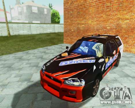 Nissan Stagea Tunable para GTA San Andreas