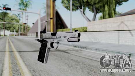For-h Gangsta13 Pistol para GTA San Andreas