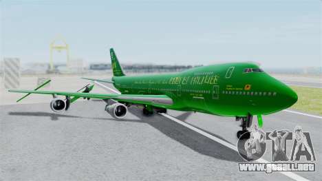 Boeing 747-100 Grove Street para GTA San Andreas