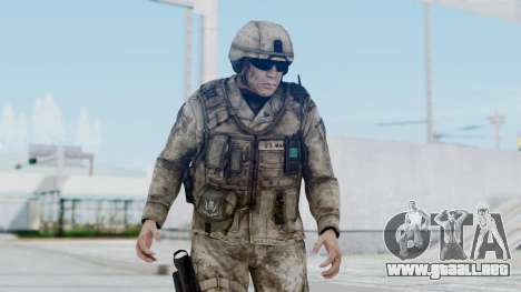 Crysis 2 US Soldier 1 Bodygroup A para GTA San Andreas