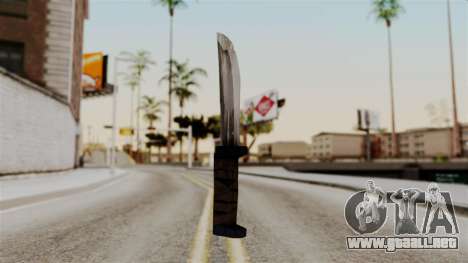 Batman Arkham City - Knife para GTA San Andreas