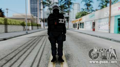 GIGN Gas Mask from Rainbow Six Siege para GTA San Andreas