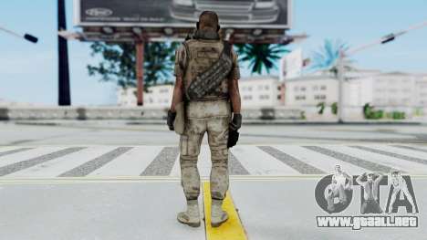Crysis 2 US Soldier 2 Bodygroup B para GTA San Andreas