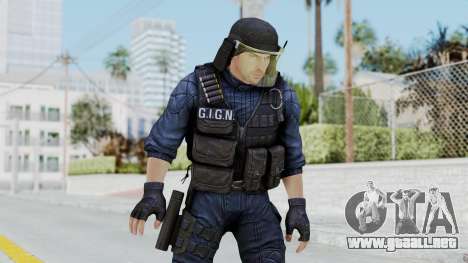 GIGN 1 No Mask from CSO2 para GTA San Andreas