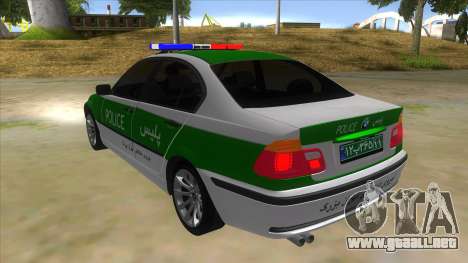 BMW Iranian Police para GTA San Andreas