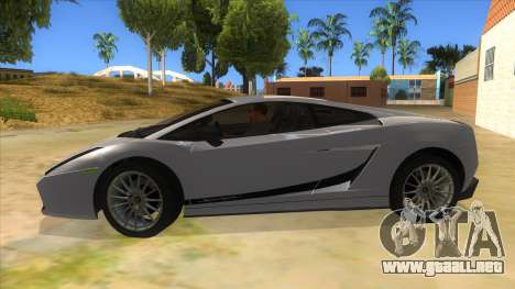 Lamborghini Gallardo 2012 Edition para GTA San Andreas