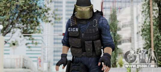 Cso2 Gign GIGN 1 Masked from CSO2 para GTA San Andreas