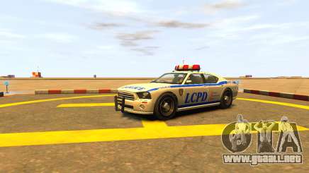 Bravado Buffalo Police Patrol [original wheels] para GTA 4