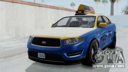GTA 5 Vapid Stanier Ⅲ (Interceptor) Taxi para GTA San Andreas
