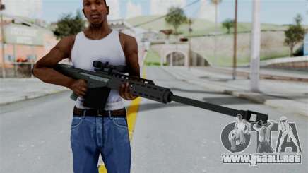 GTA 5 Heavy Sniper (M82 Barret) para GTA San Andreas