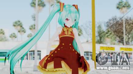 Miku Hallo Outfit para GTA San Andreas