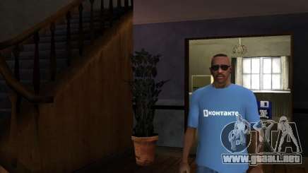 T-Shirt De VKontakte para GTA San Andreas