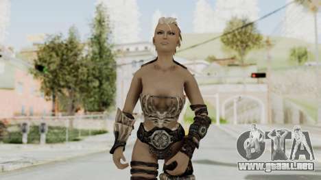 Skyrim Jessi Barbarous Beauty Armor v1 para GTA San Andreas