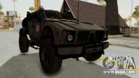 Croatian Oshkosh M-ATV Desert para GTA San Andreas