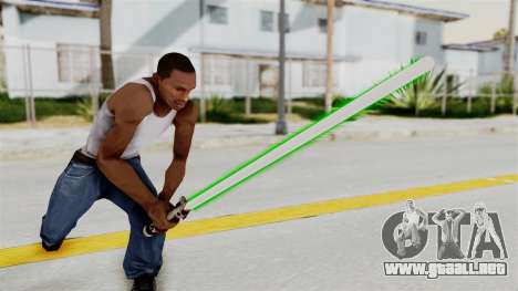 Star Wars LightSaber Green para GTA San Andreas