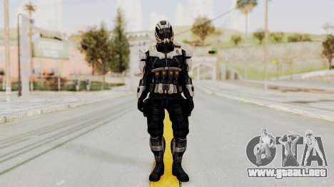 Mass Effect 3 Shepard Ajax Armor with Helmet para GTA San Andreas